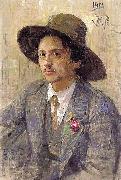 Ilya Repin Portrait of the painter Isaak Izrailevich Brodsky painting